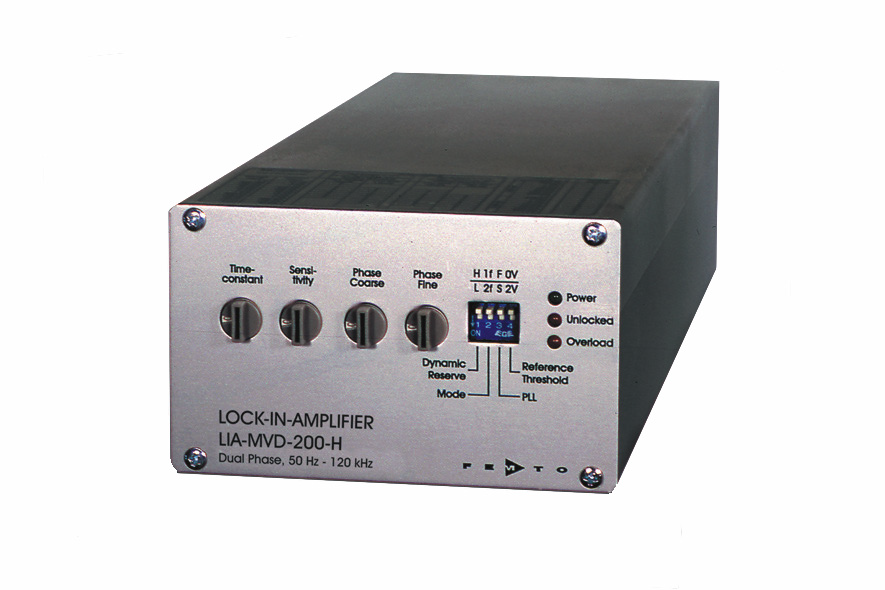 Benchtop, Dual phase, 120 kHz Amplifier