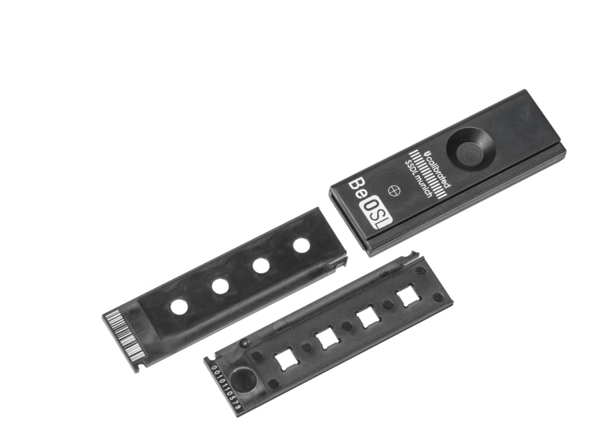 BeOSL four element dosimeter